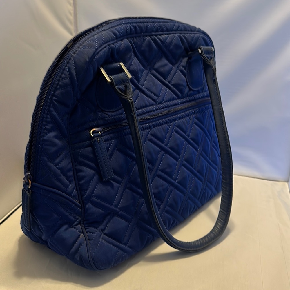 💕🌸🌺Vera Bradley Bag Very Nice Navy Blue - Picture 8 of 9